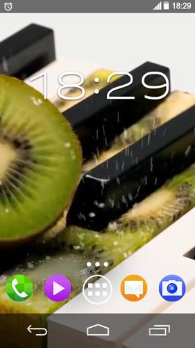 Kiwi Strawberry Piano Live WP