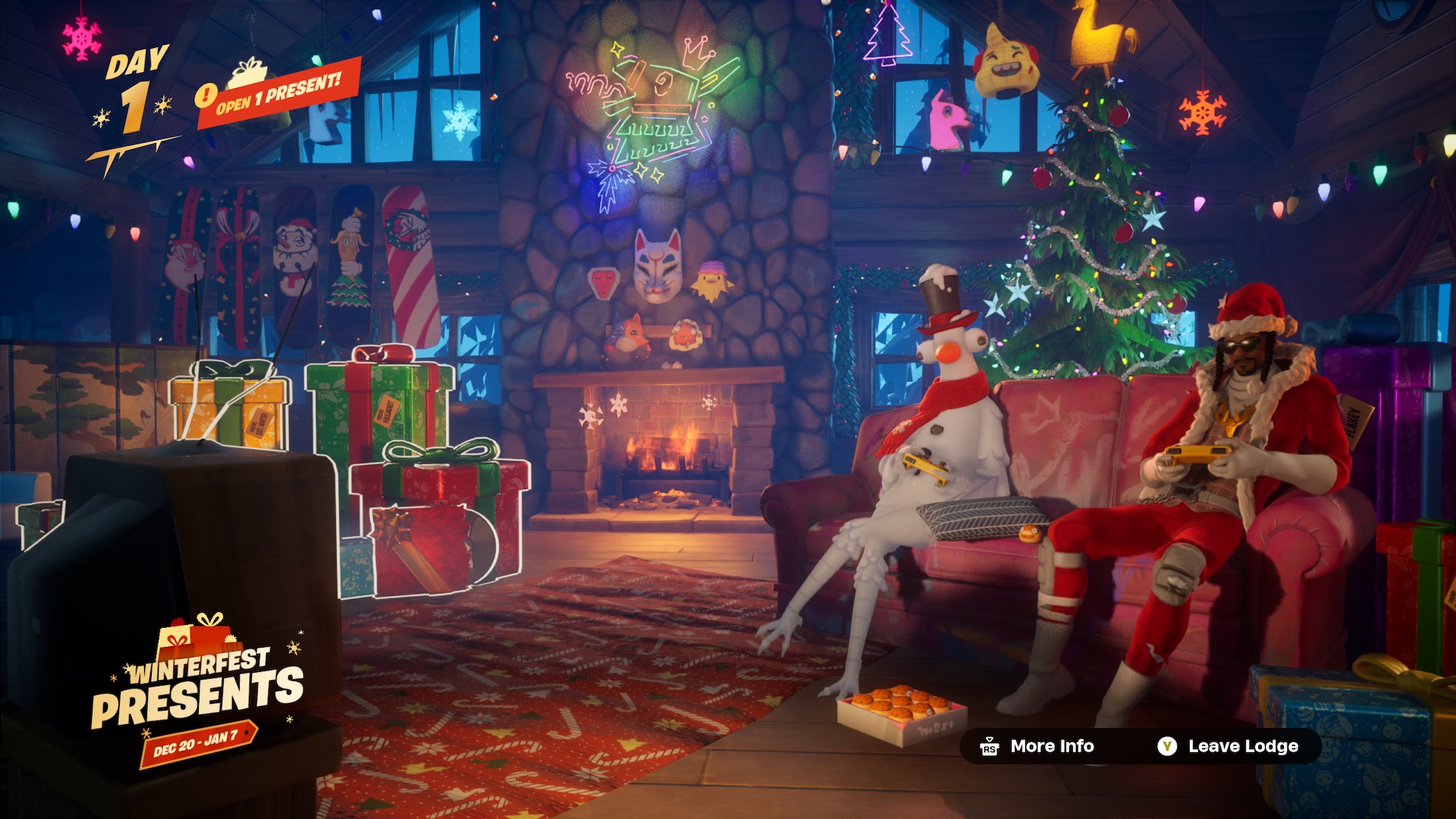 Semua Fortnite Winterfest 2024 Presents & What's Inside of Them