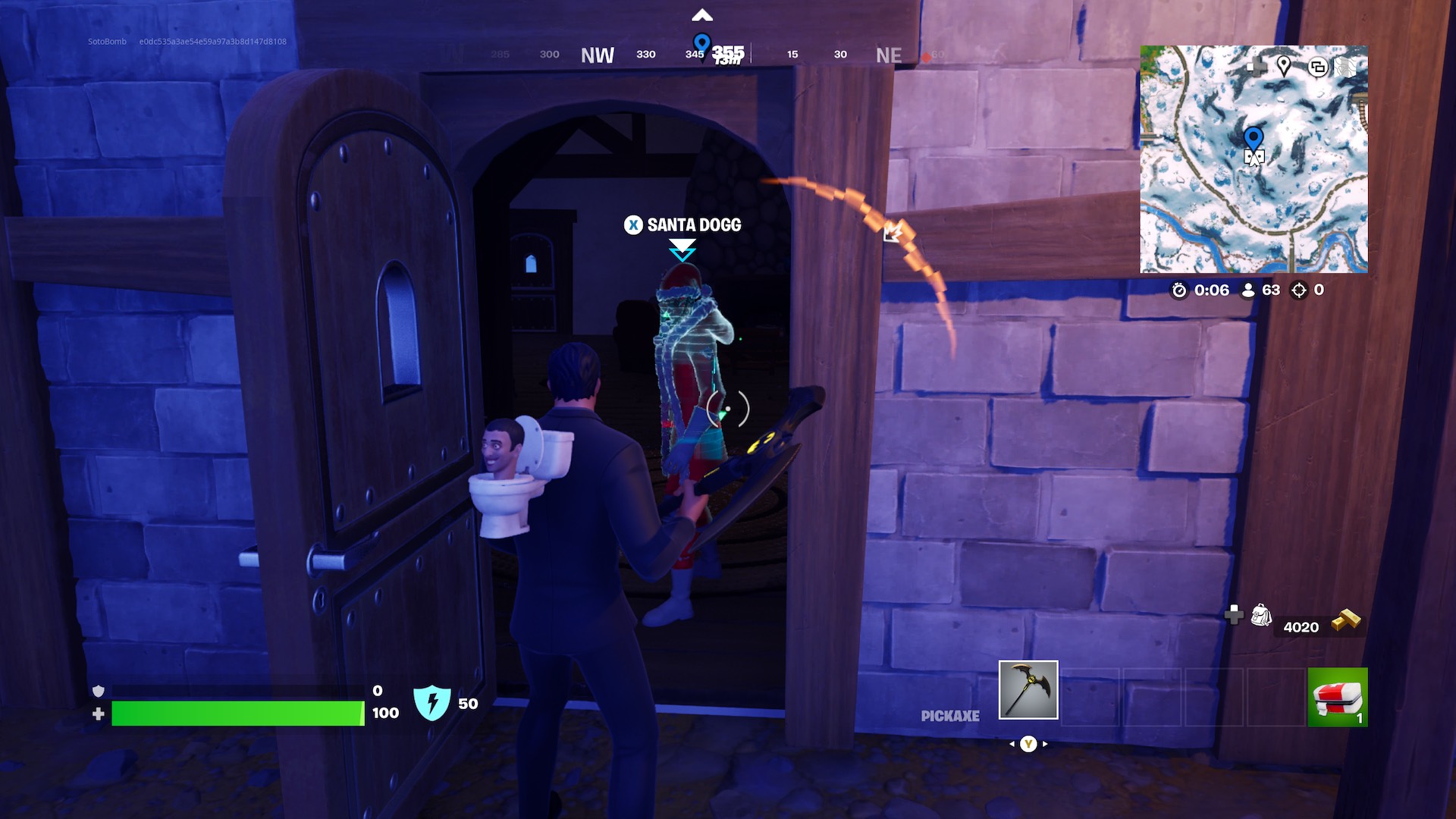 Bagaimana mengikuti jejak & mempertanyakan pelancong yang tidak dikenal di Fortnite Winterfest 2024
