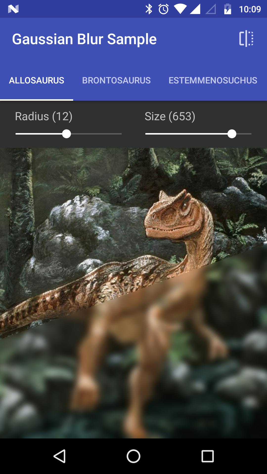 Gaussian Blur (Sample)