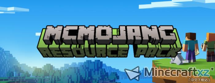 Matériel thème officiel du site Web McMojang