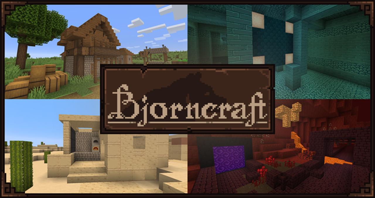 Bjorncraft | Minecraft 1.15.2 / 1.14.4 Pack de ressources