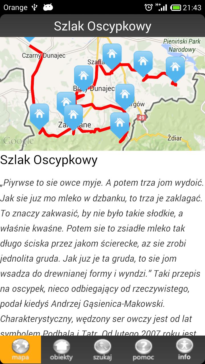 Szlak Oscypkowy