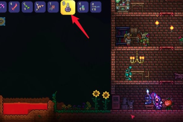 Stratégies de fabrication de potions d'anti-magma à Terraria