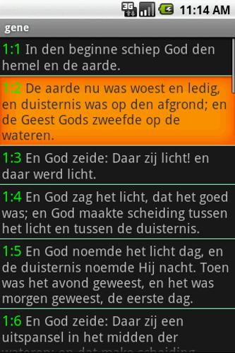 Dutch Bible Bijbel Statenverta
