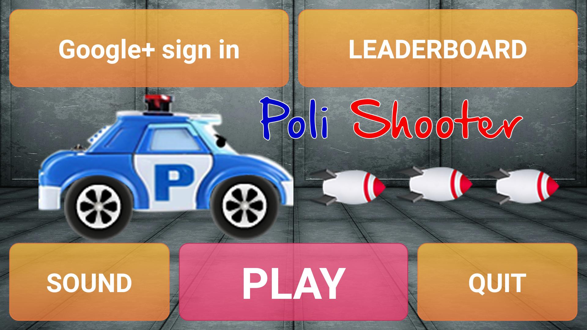 Shooter Robocar Poli Game