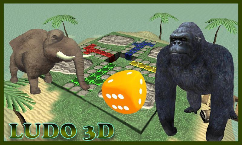Ludo Jumanji Game Board 3D