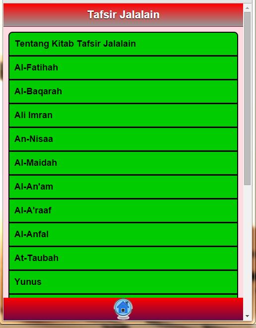 Tafsir Jalalain