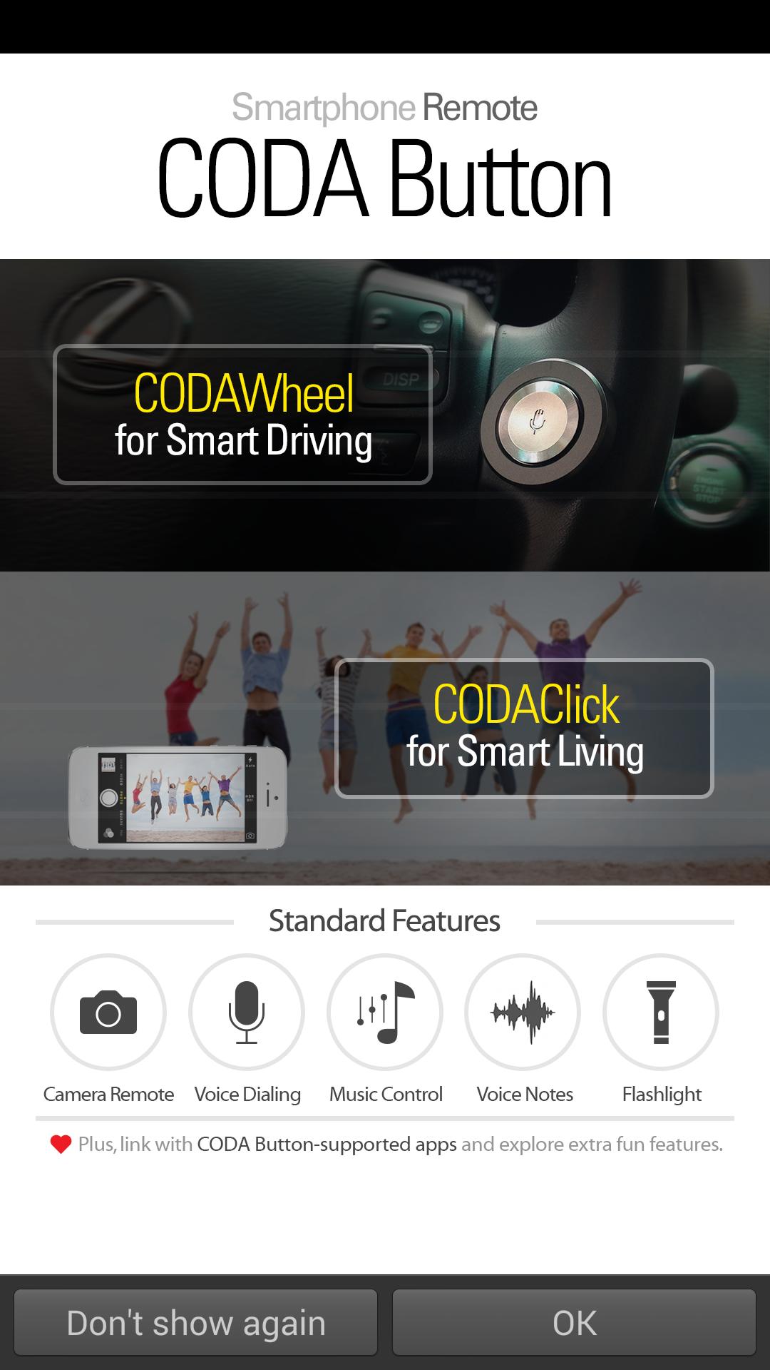 CODA Button (-Wheel / -Click)