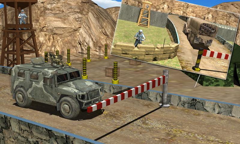 Army Truck Driver Check Post