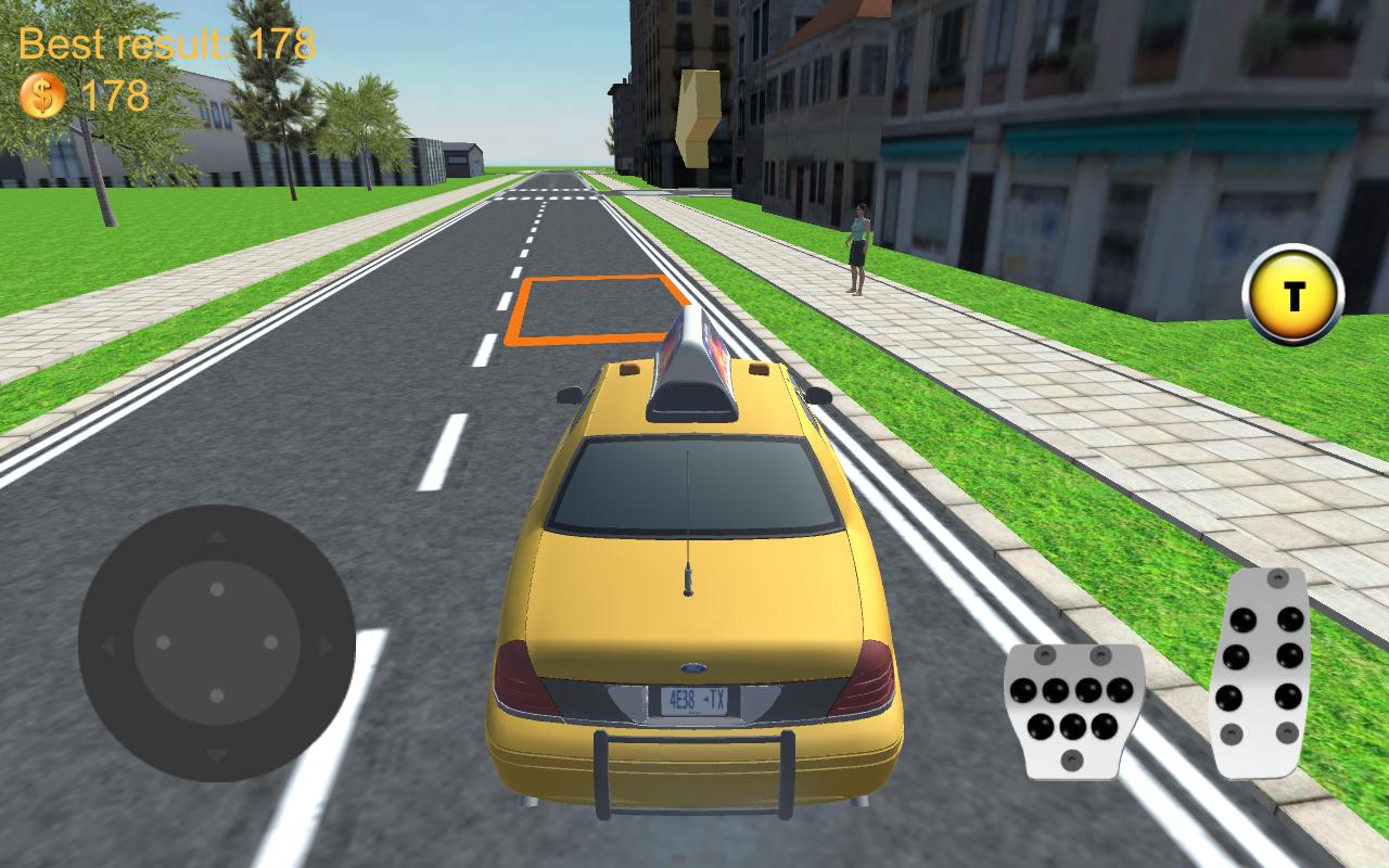 Futuristic Robot Taxi