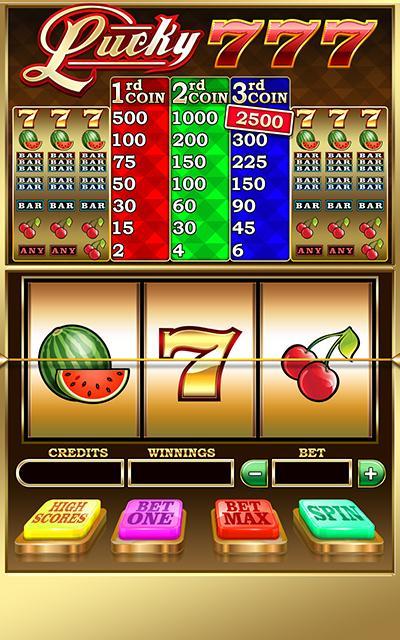 Lucky 777 Slot Machine - FREE