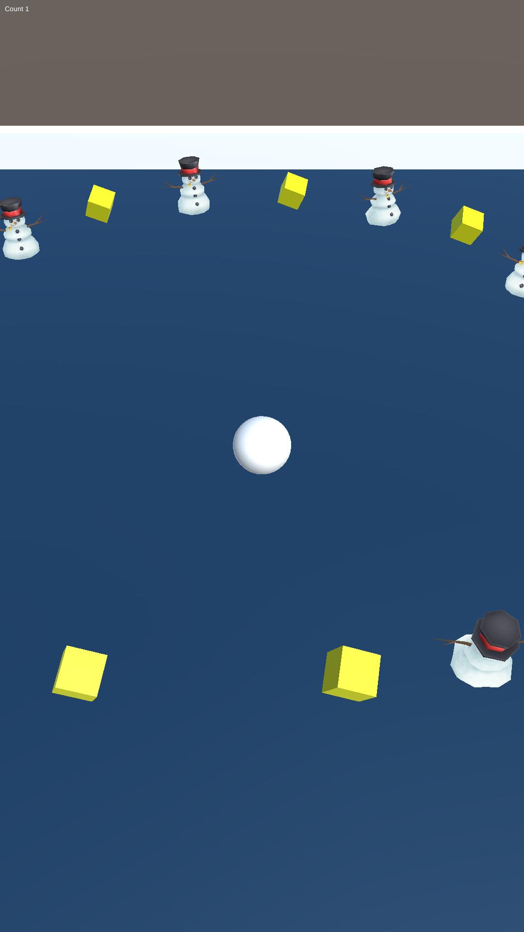 Catch Cubes & Snowmen