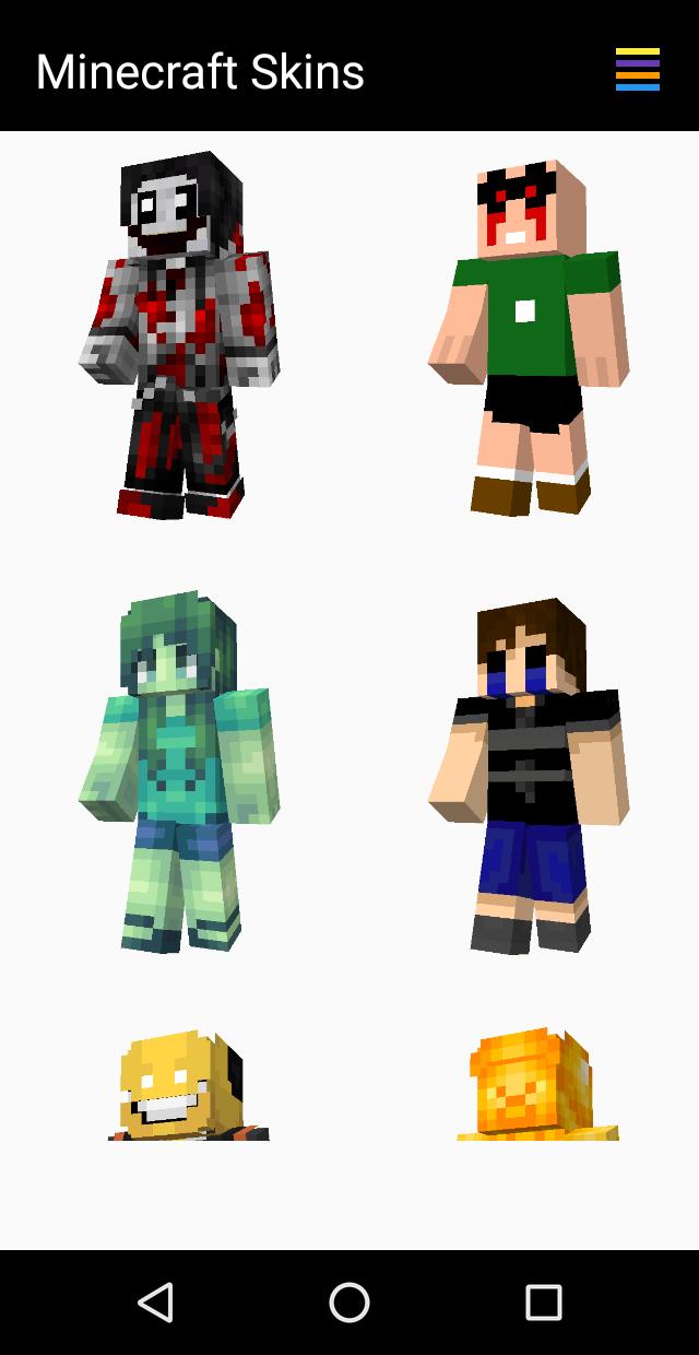 Creepypasta Skins for Minecraft PE